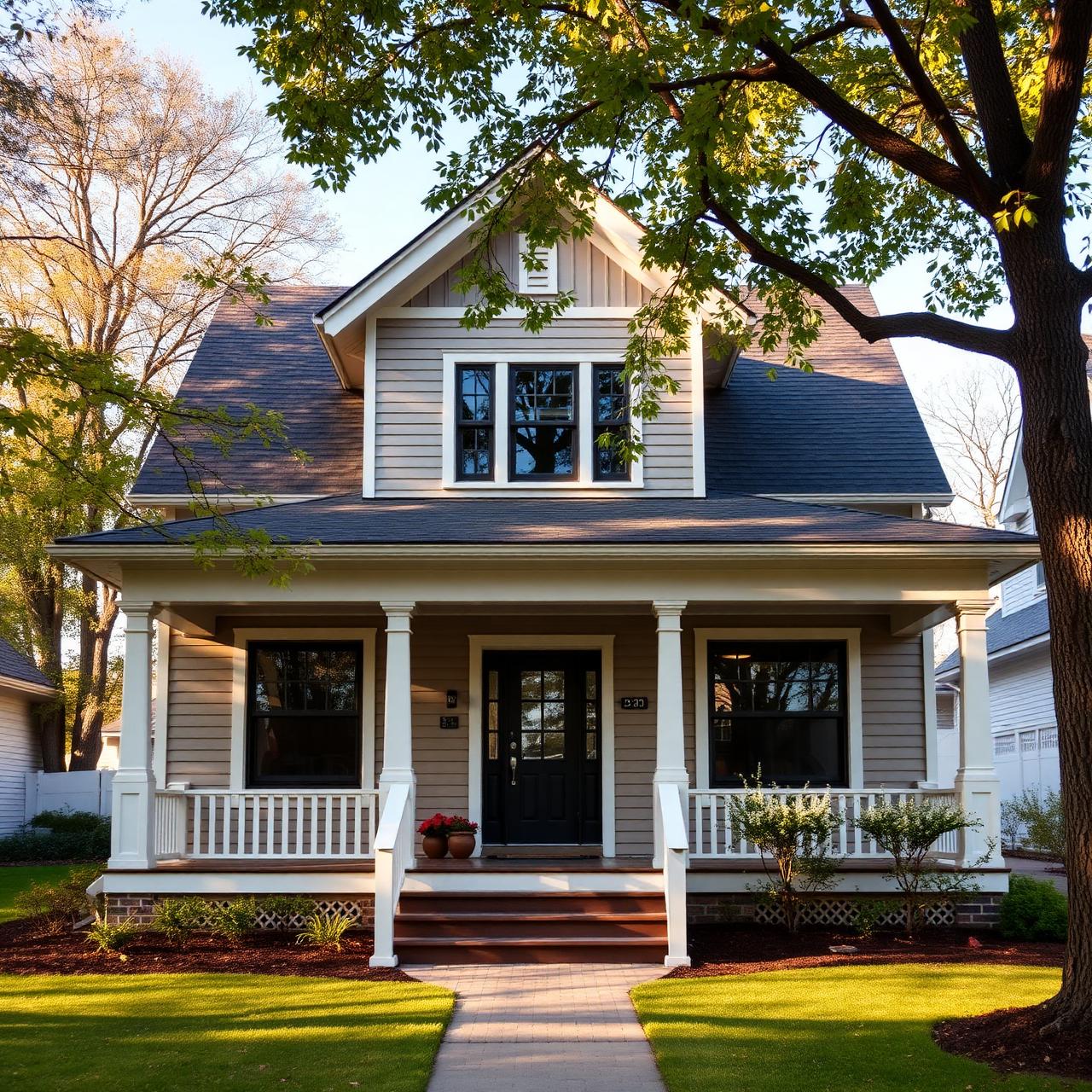 Craftsman home exterior